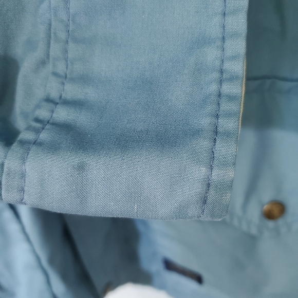 VINTAGE Mens Class 5 C5 Outdoor Jacket Size Medium Blue Tan Made in USA - Picture 9 of 16